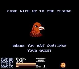 Изображение игры: Wizards & Warriors II: Ironsword