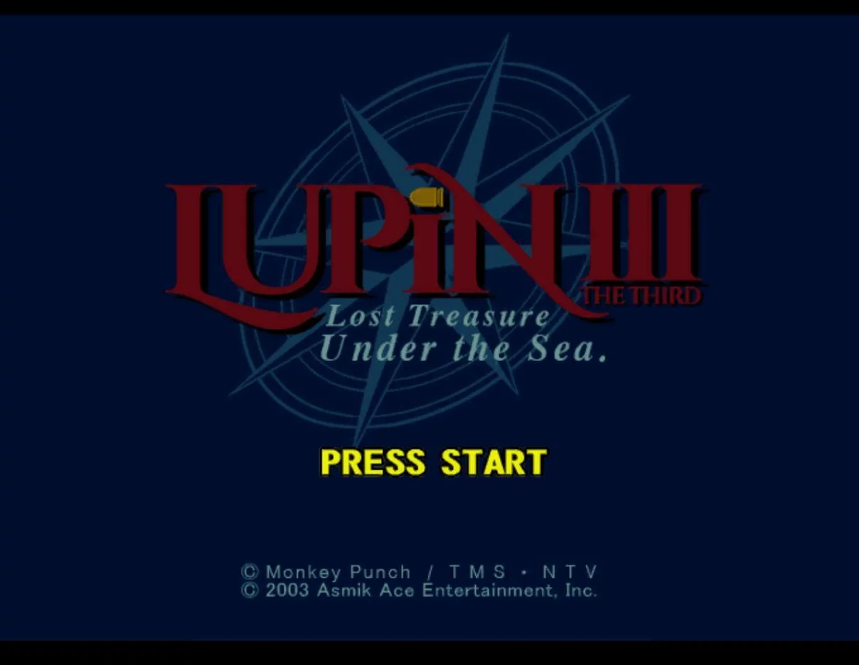 Изображение игры: Lupin III: Umi ni Kieta Hihou