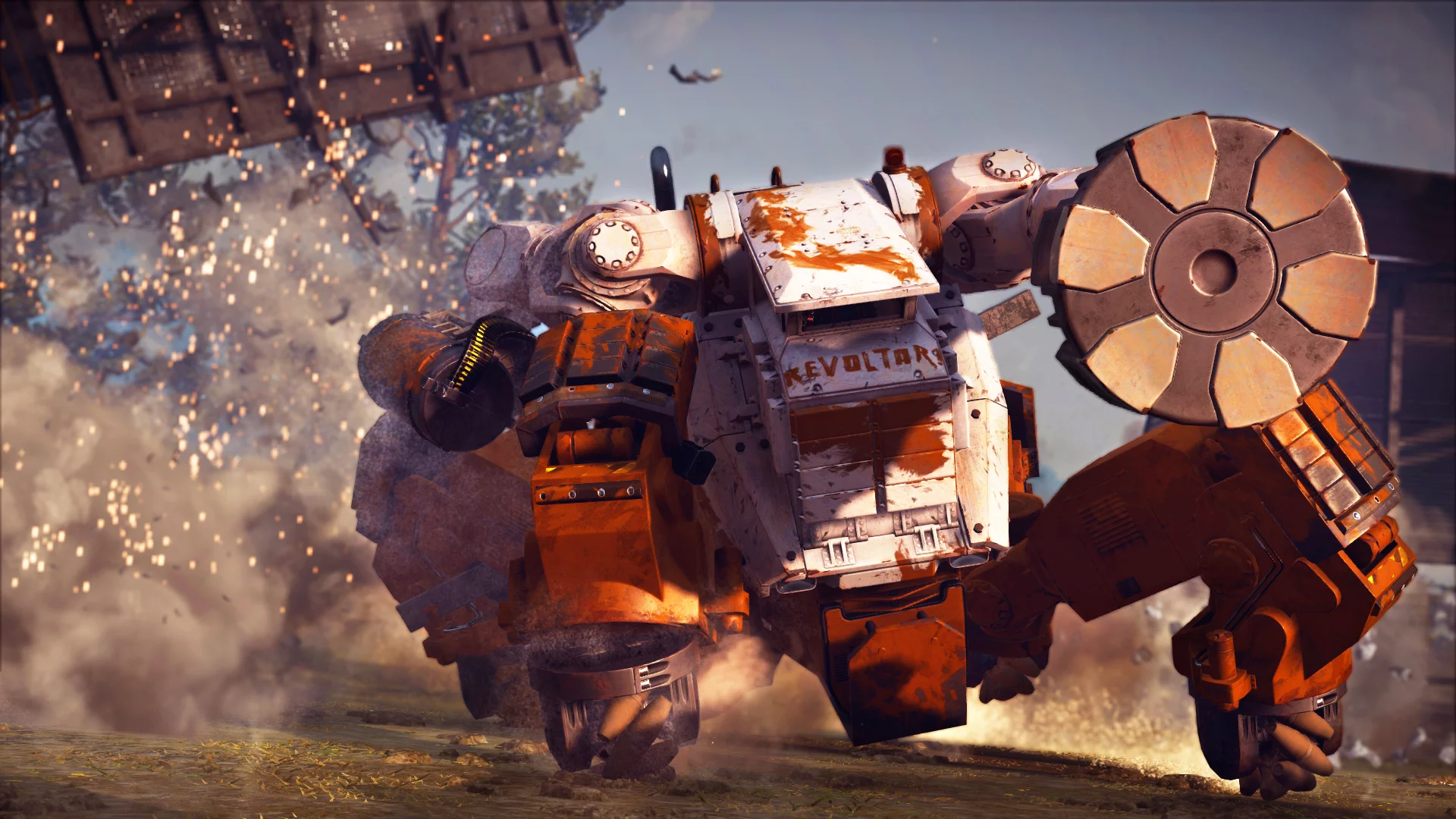 Изображение игры: Just Cause 3: Mech Land Assault