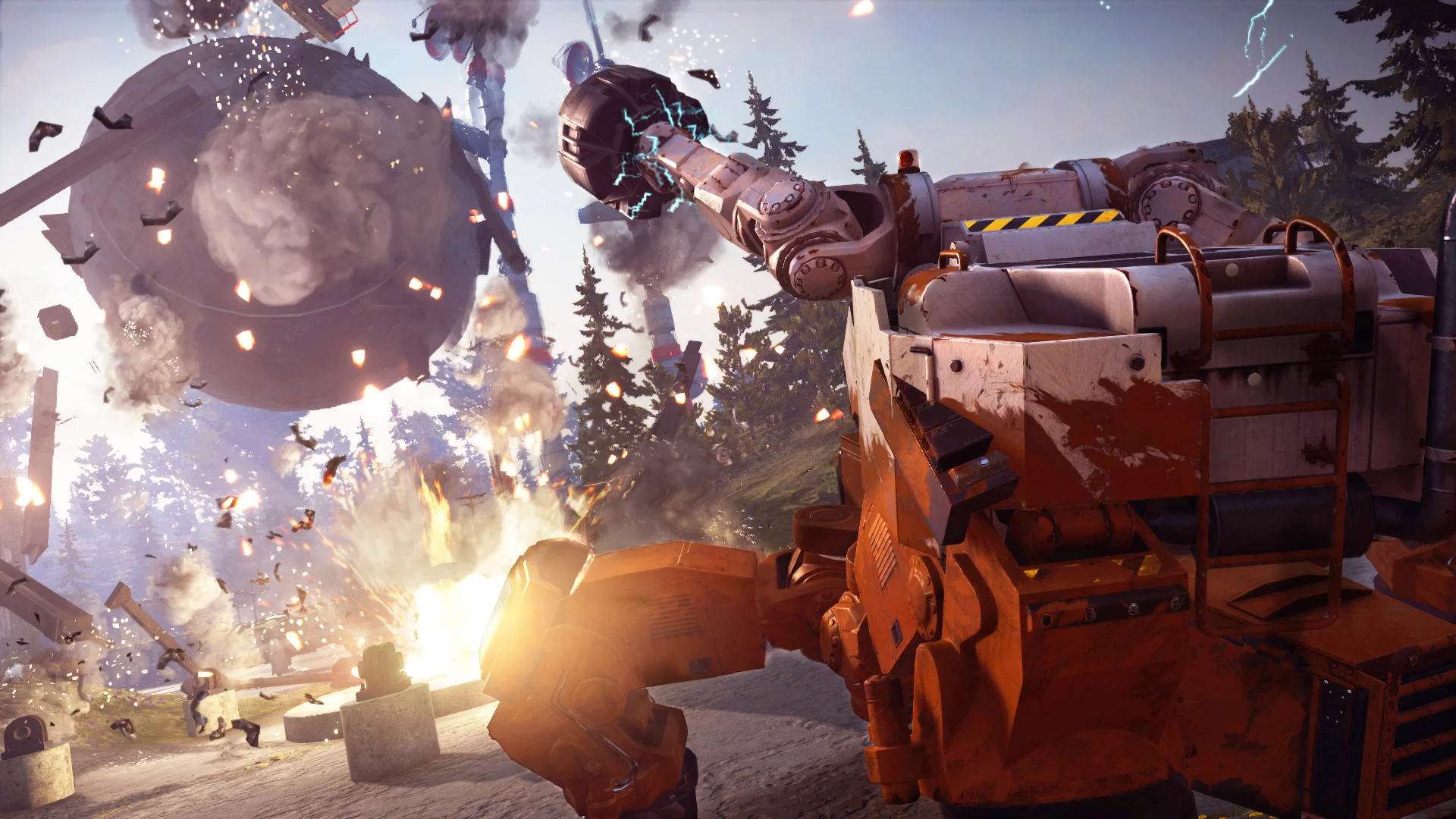 Изображение игры: Just Cause 3: Mech Land Assault