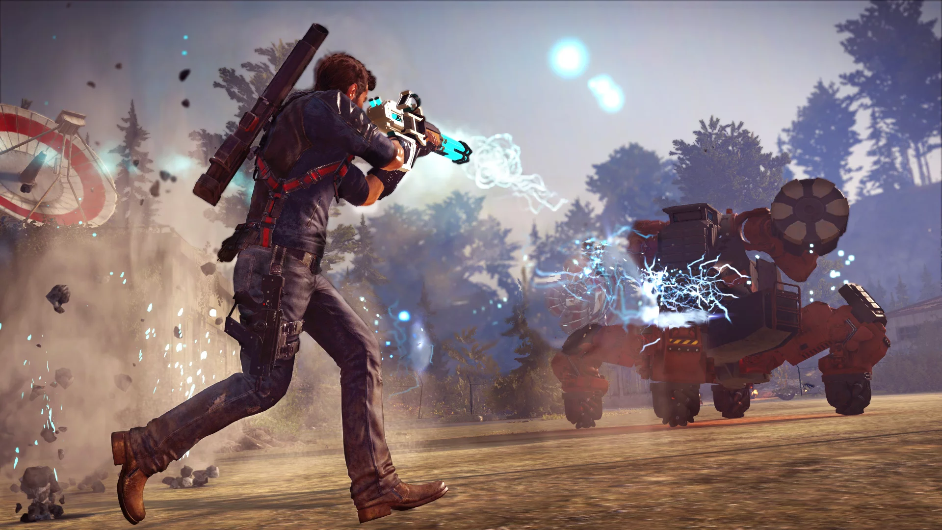 Изображение игры: Just Cause 3: Mech Land Assault
