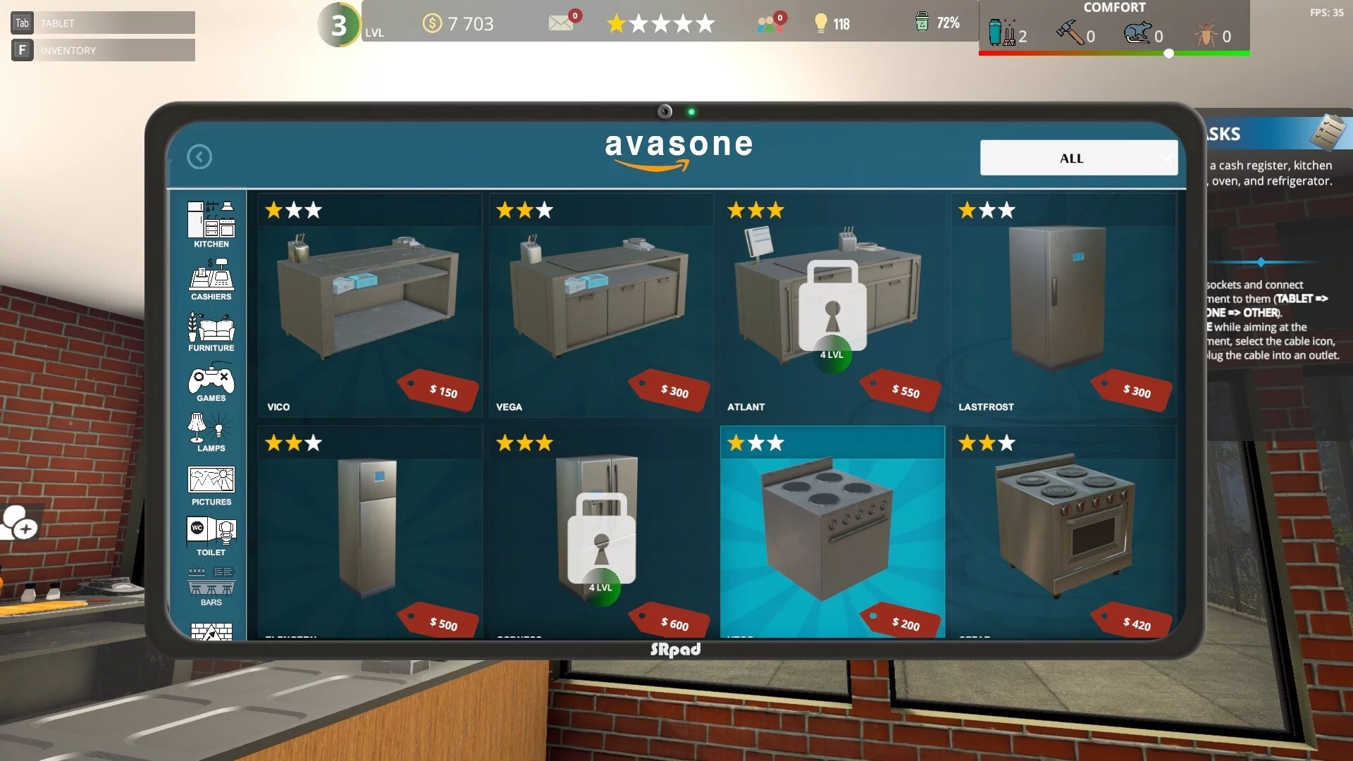 Изображение игры: Cafe Owner Simulator: Prologue