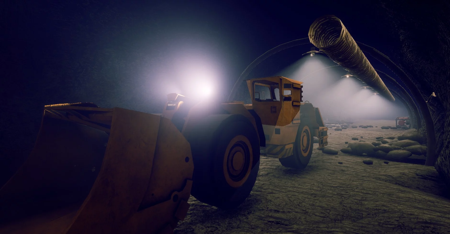 Изображение игры: Coal Mining Simulator