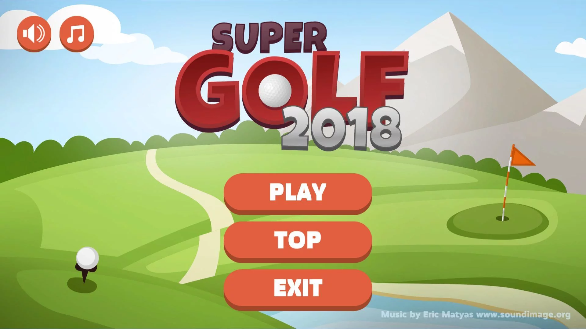 Изображение игры: Super Golf 2018