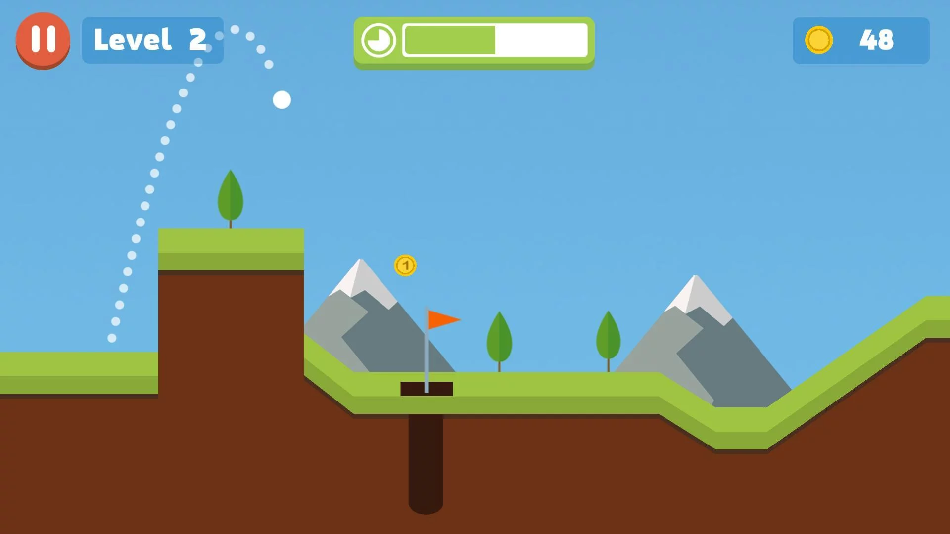 Изображение игры: Super Golf 2018