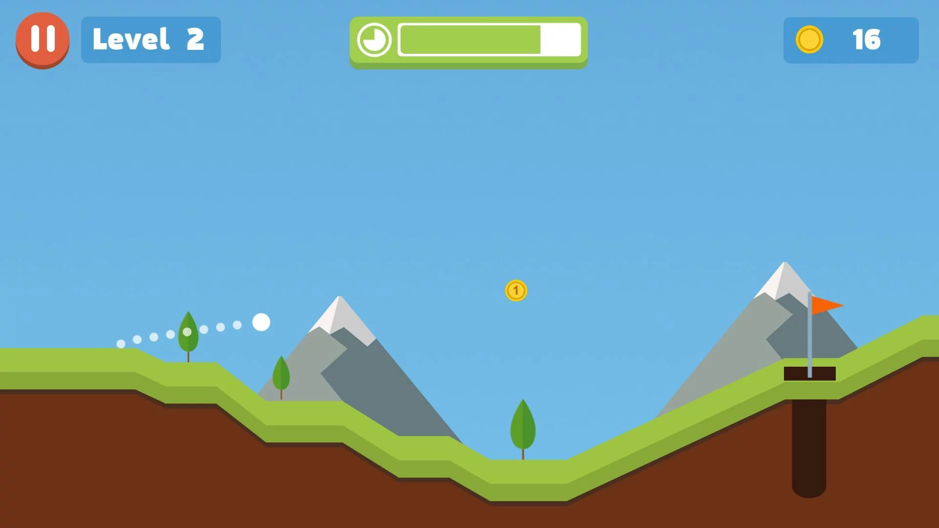 Изображение игры: Super Golf 2018