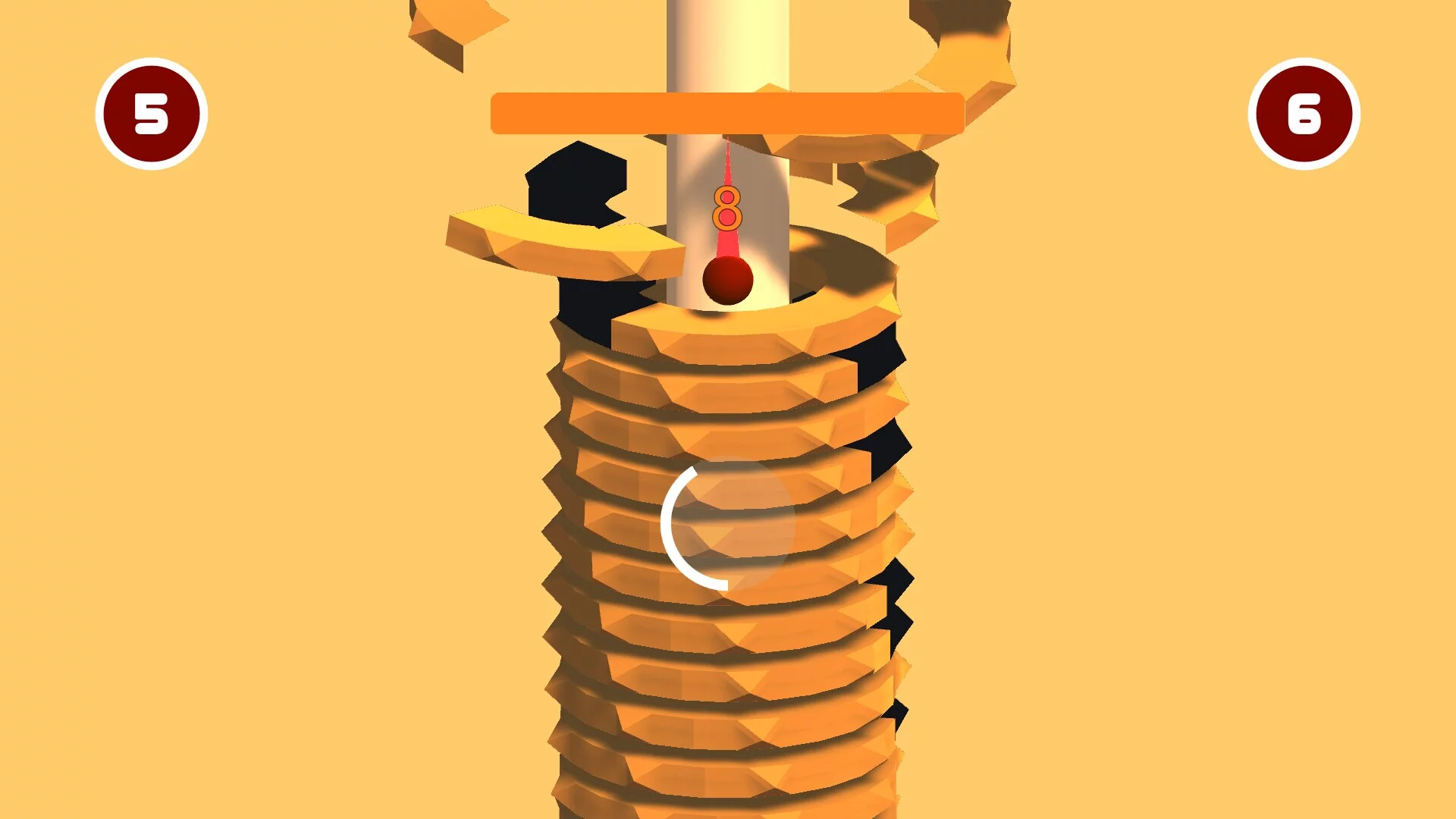 Изображение игры: Spiral Smash