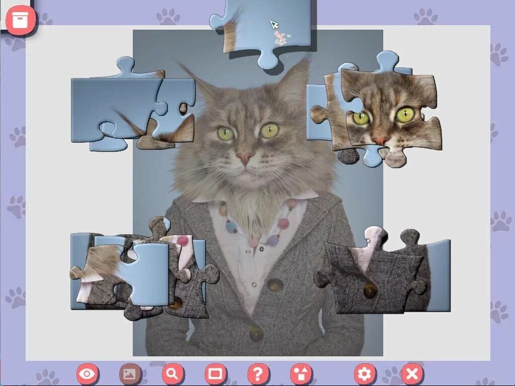 Изображение игры: 1001 Jigsaw. Cute Cats 5