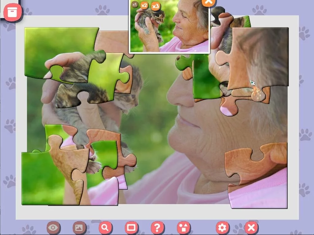 Изображение игры: 1001 Jigsaw. Cute Cats 5