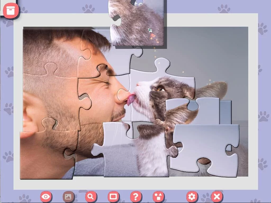 Изображение игры: 1001 Jigsaw. Cute Cats 5