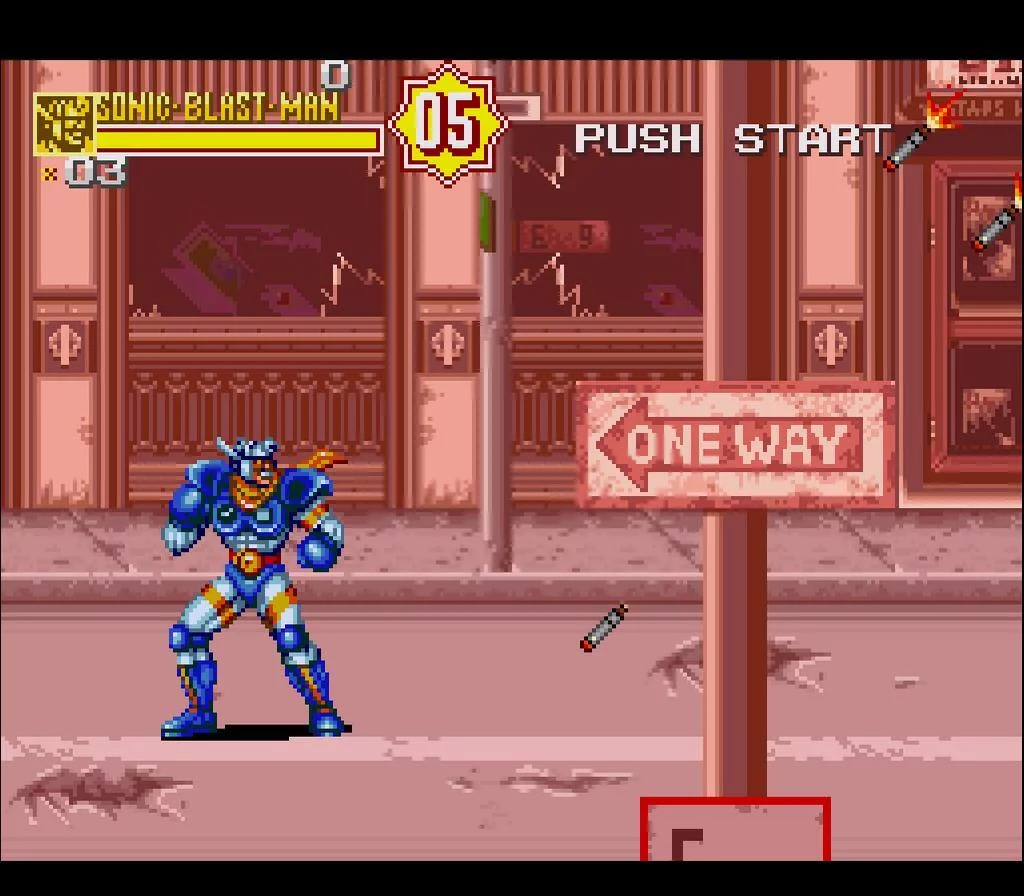 Изображение игры: Sonic Blast Man II