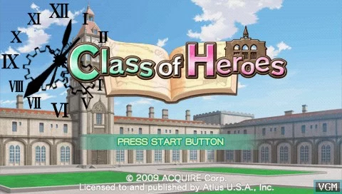 Изображение игры: Class of Heroes