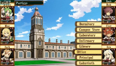 Изображение игры: Class of Heroes
