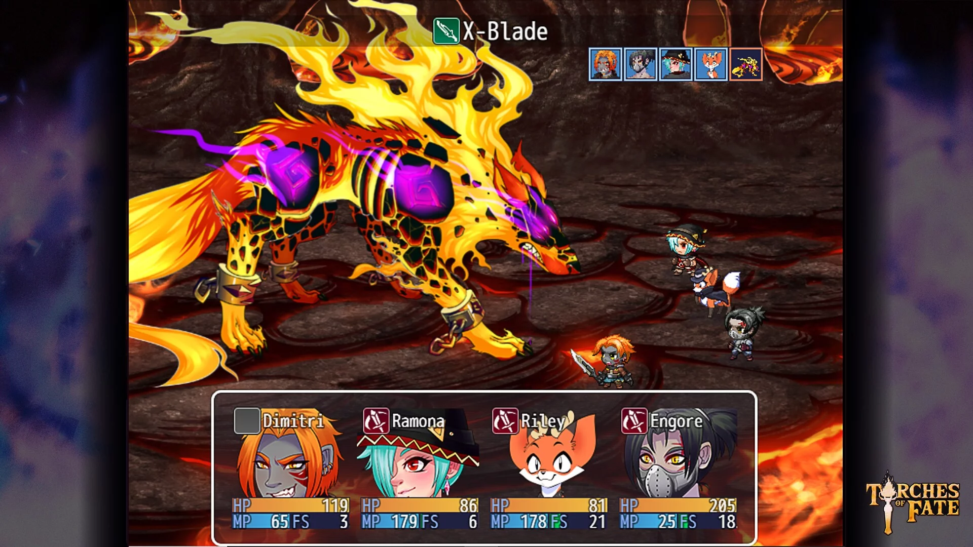 Изображение игры: Torches of Fate