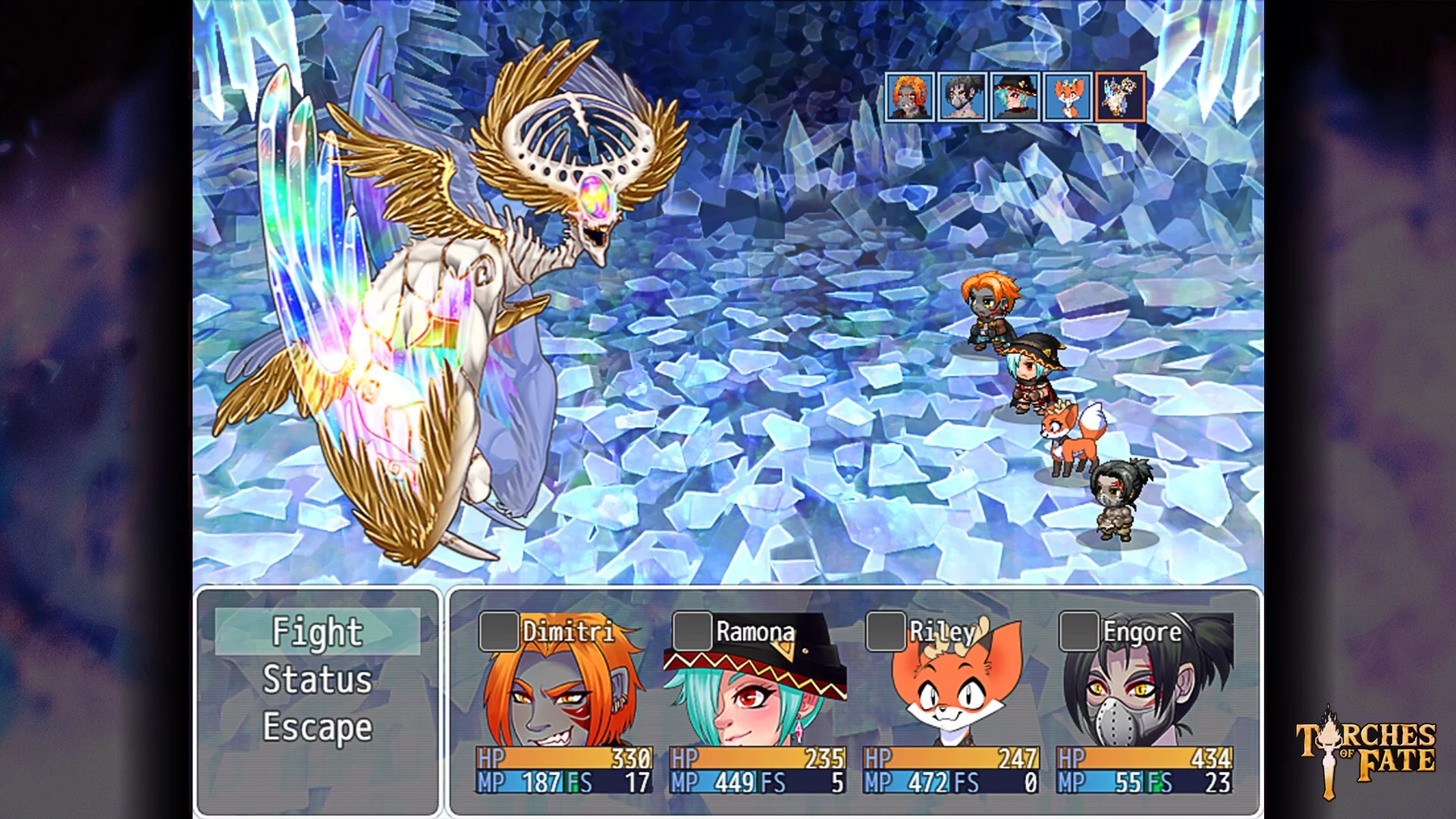 Изображение игры: Torches of Fate