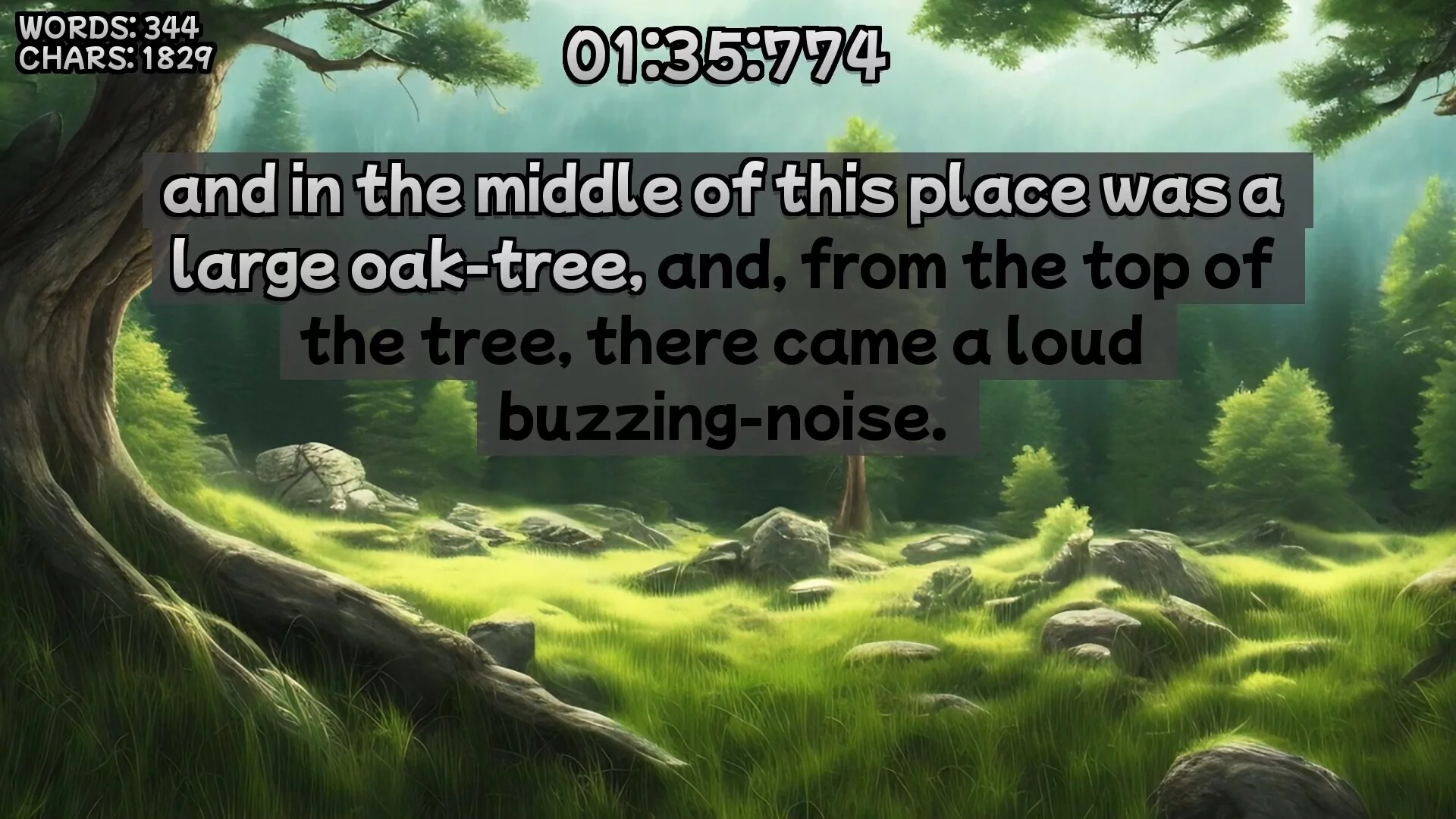 Изображение игры: Winnie-the-Pooh's book writing speedrunner