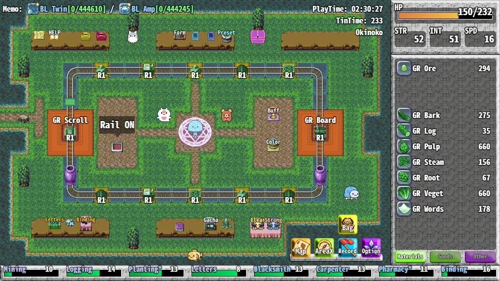 Изображение игры: The RailIdle
