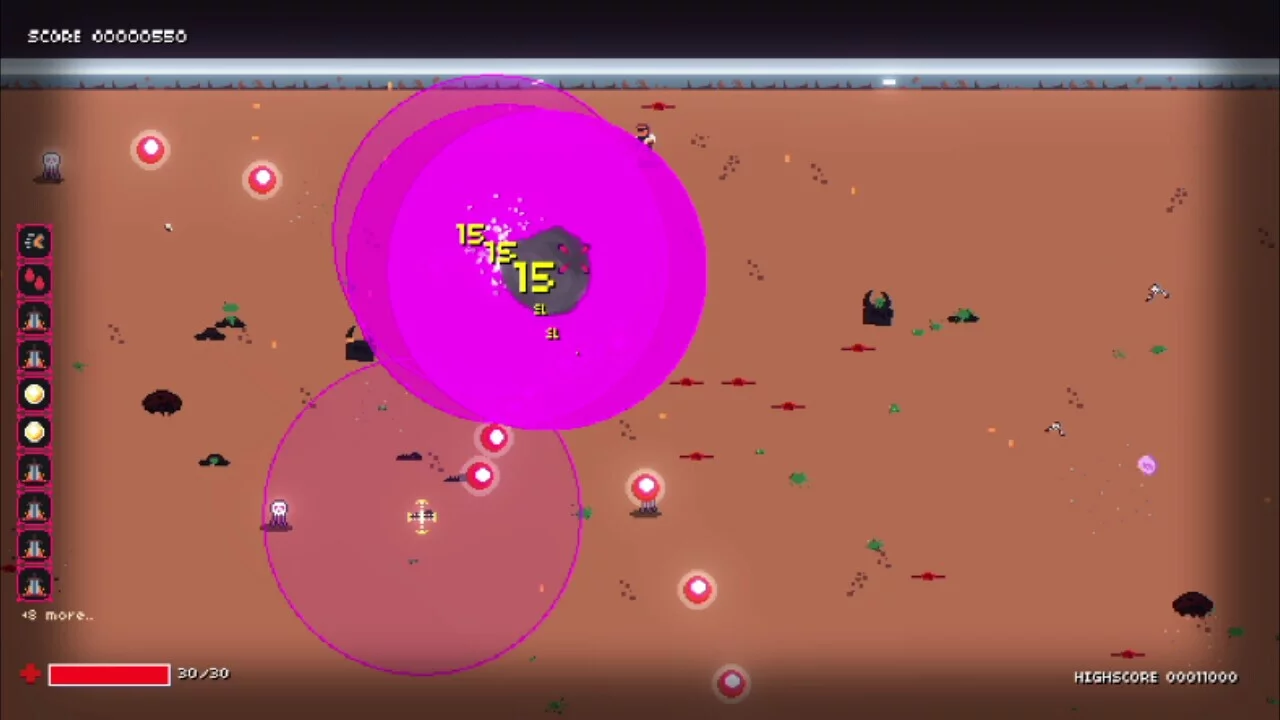 Изображение игры: Mega Demon Blaster