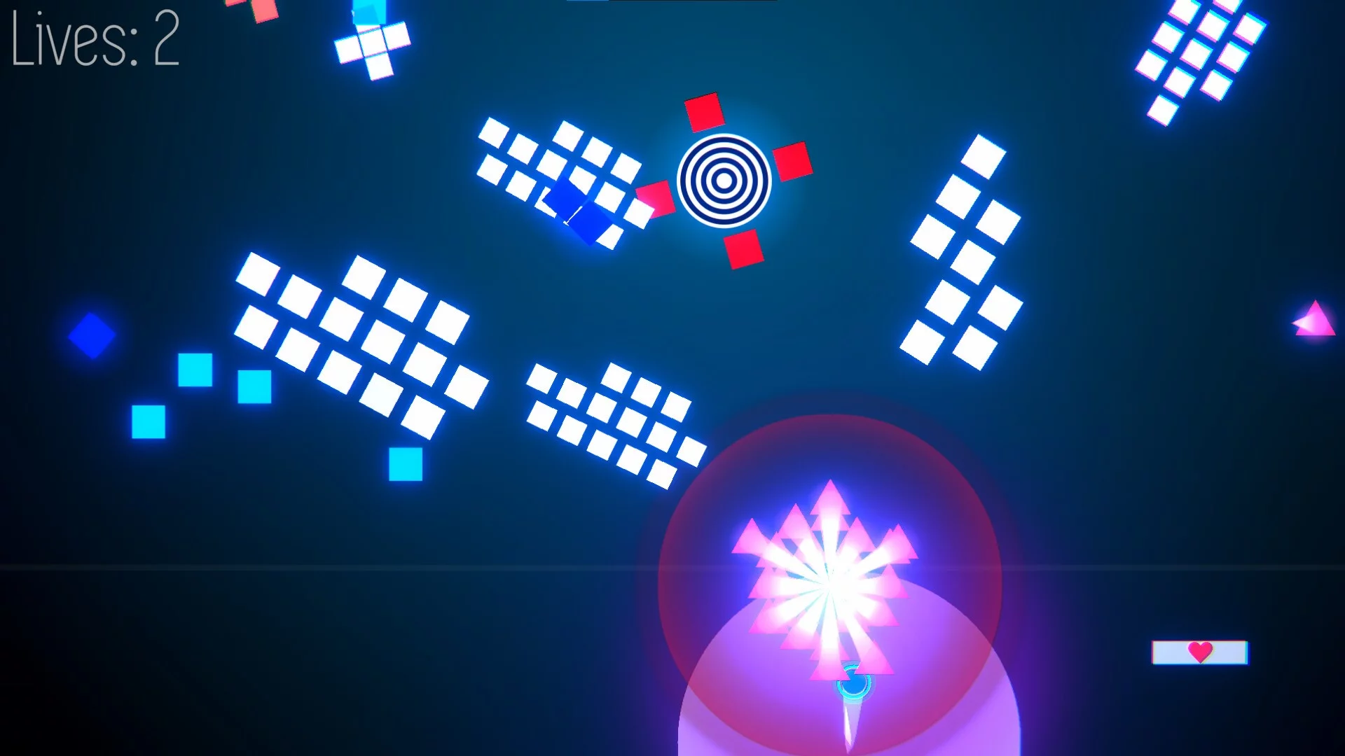 Изображение игры: The Blocks Shoot At You