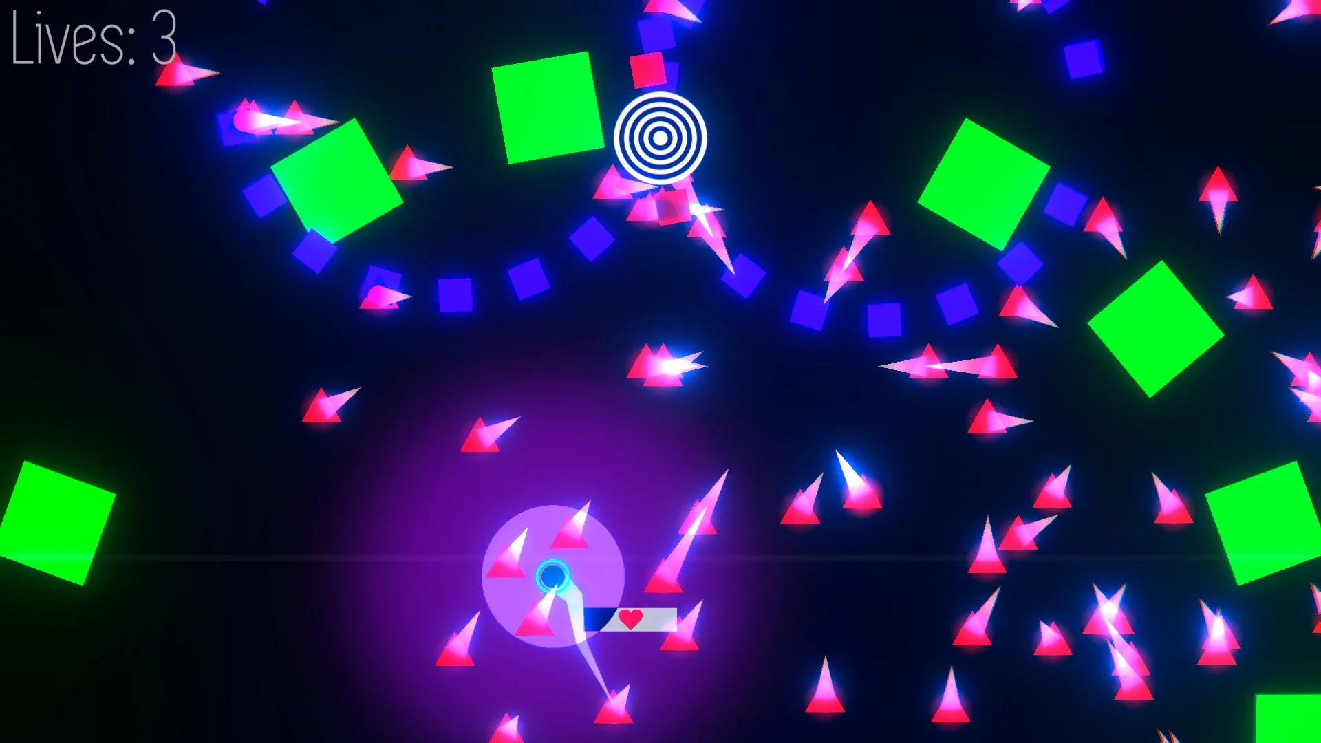 Изображение игры: The Blocks Shoot At You