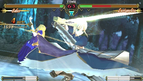 Изображение игры: Fate/unlimited codes