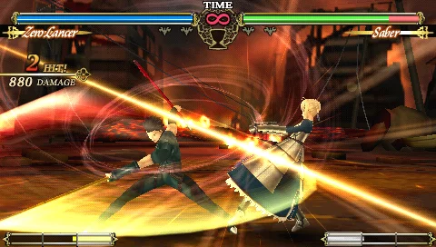 Изображение игры: Fate/unlimited codes