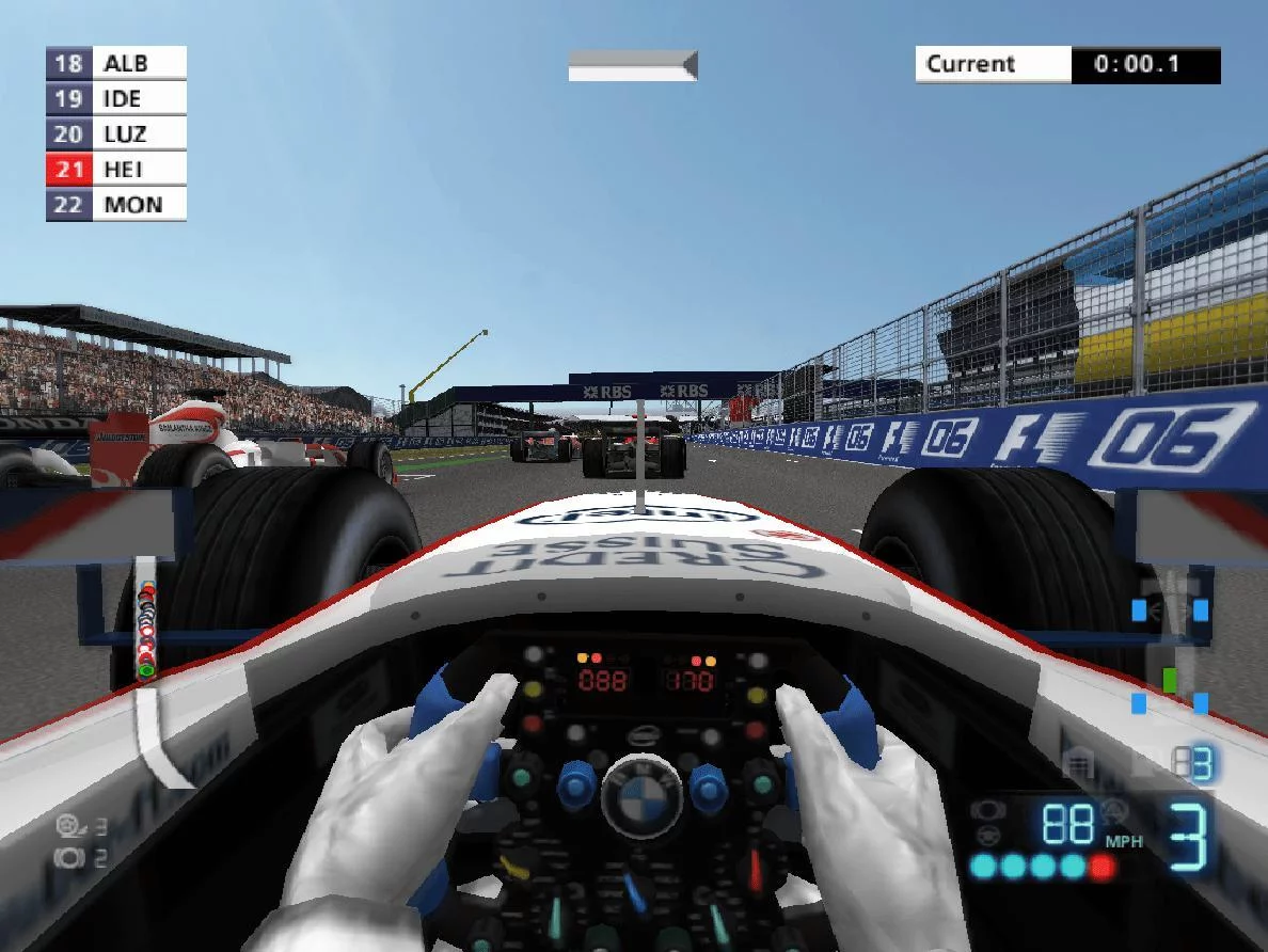 Изображение игры: Formula One 06