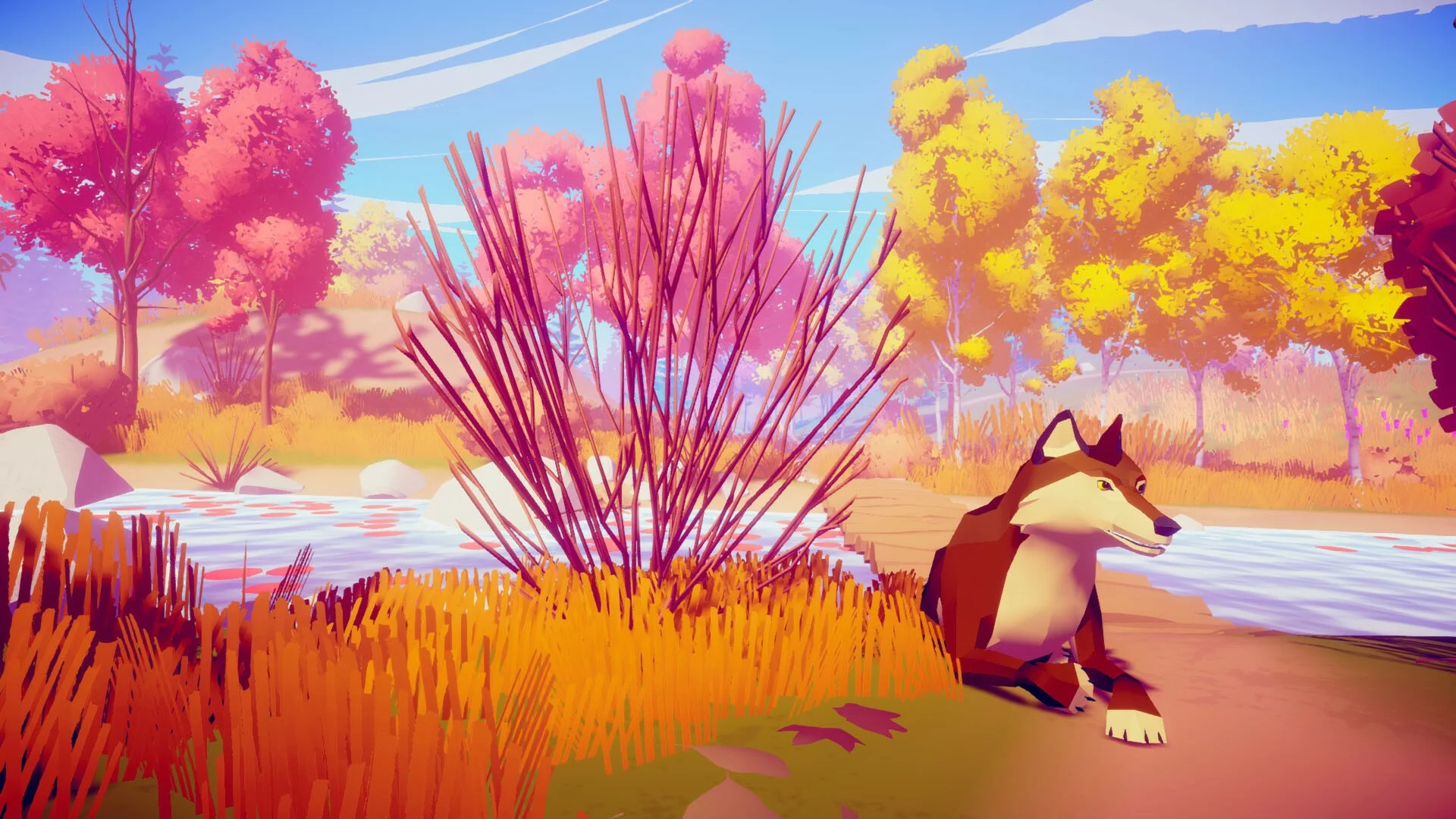 Изображение игры: MY WOLF - Desktop Wild Pet