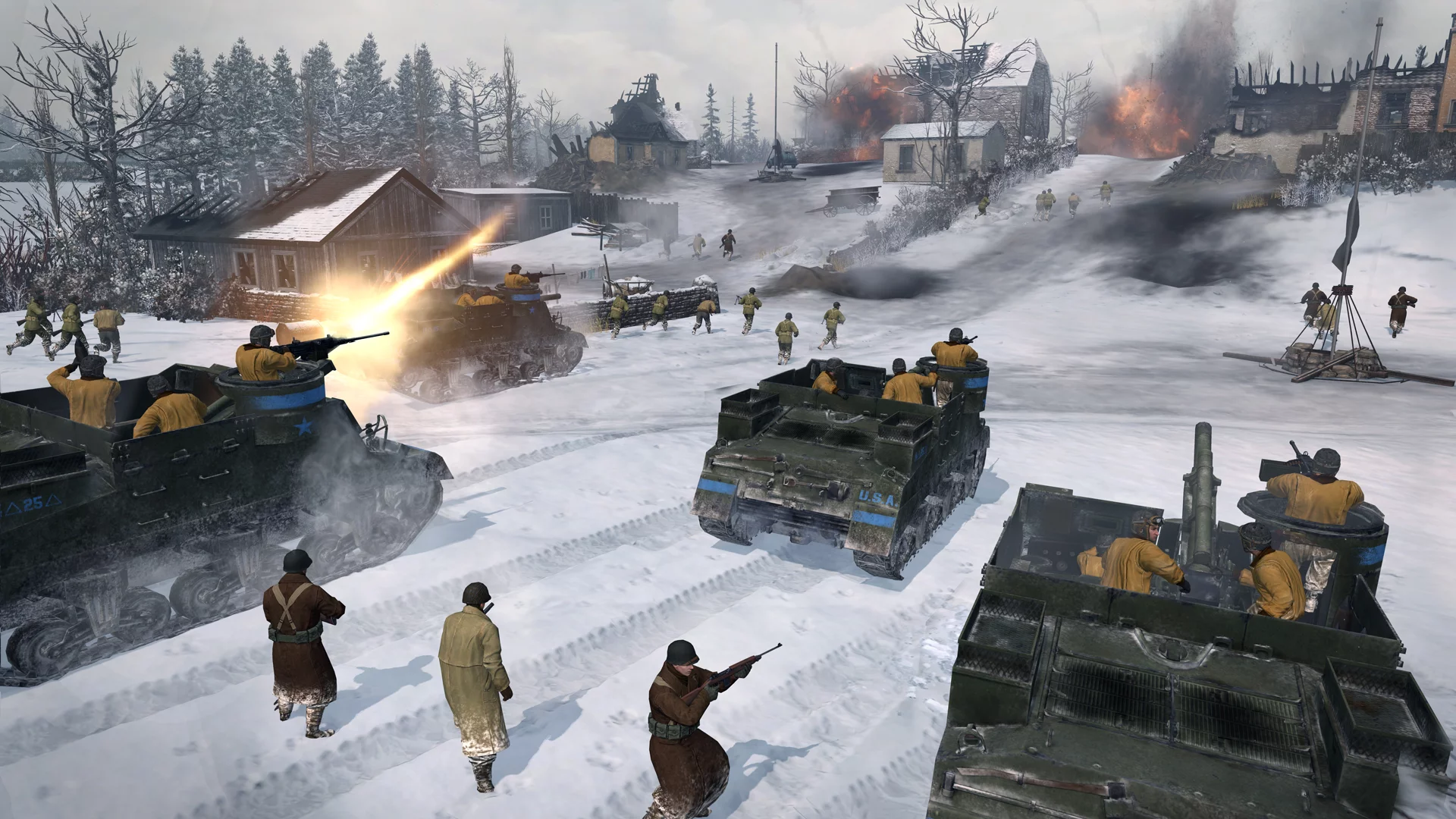 Изображение игры: Company of Heroes 2 - The Western Front Armies: US Forces