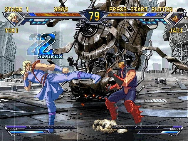 Изображение игры: Hokuto no Ken: Fist of the North Star