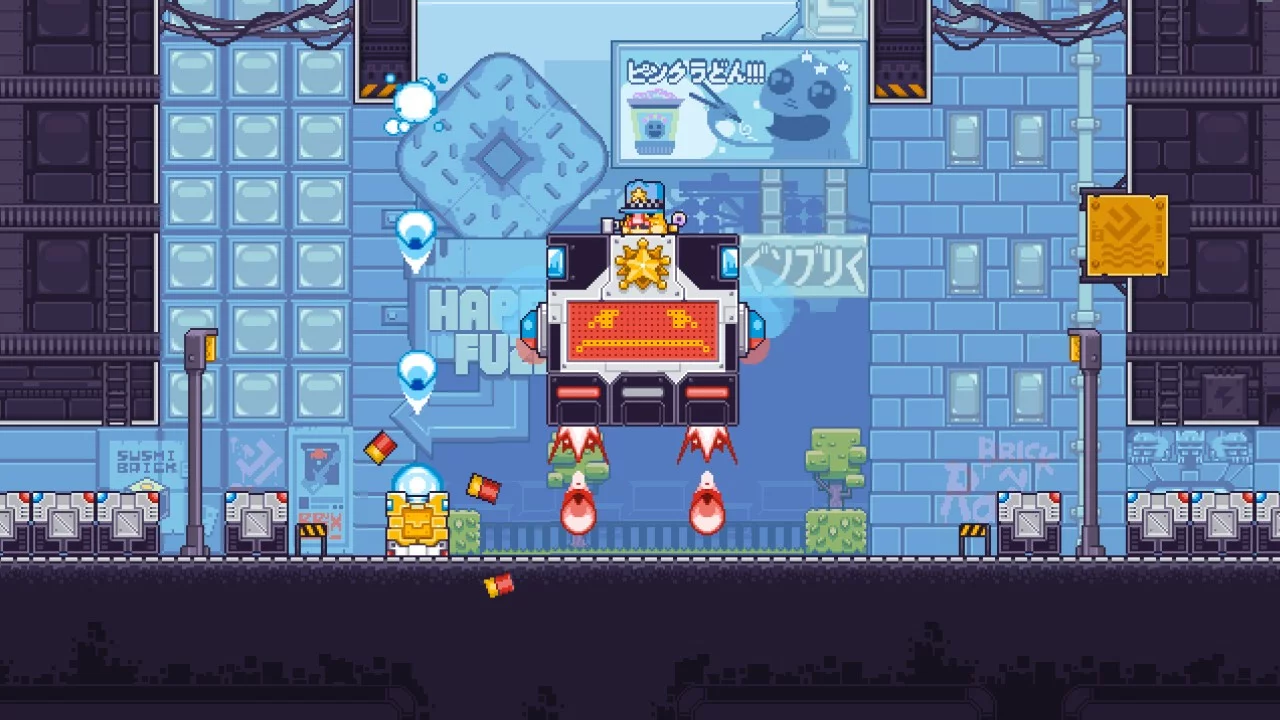 Изображение игры: Gunbrick: Reloaded