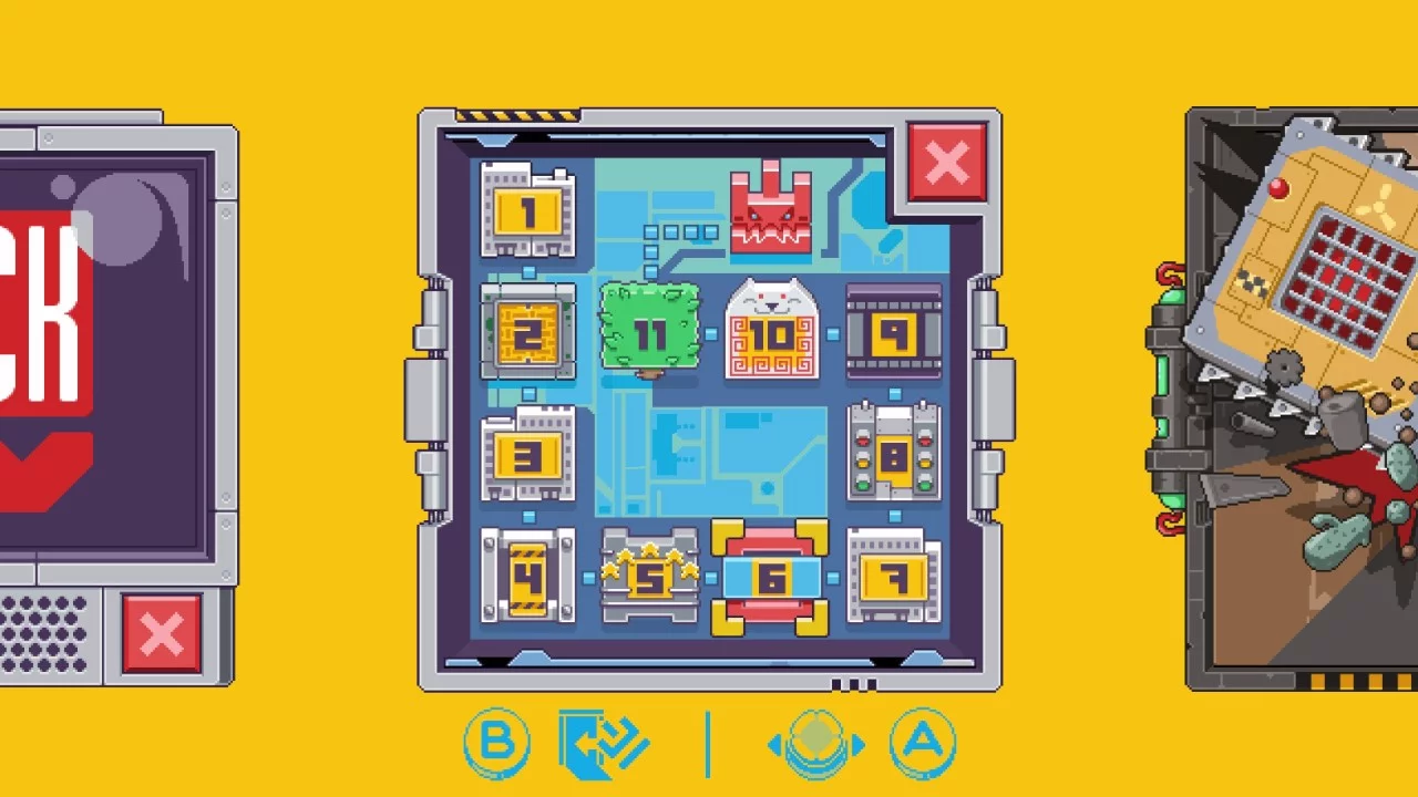 Изображение игры: Gunbrick: Reloaded