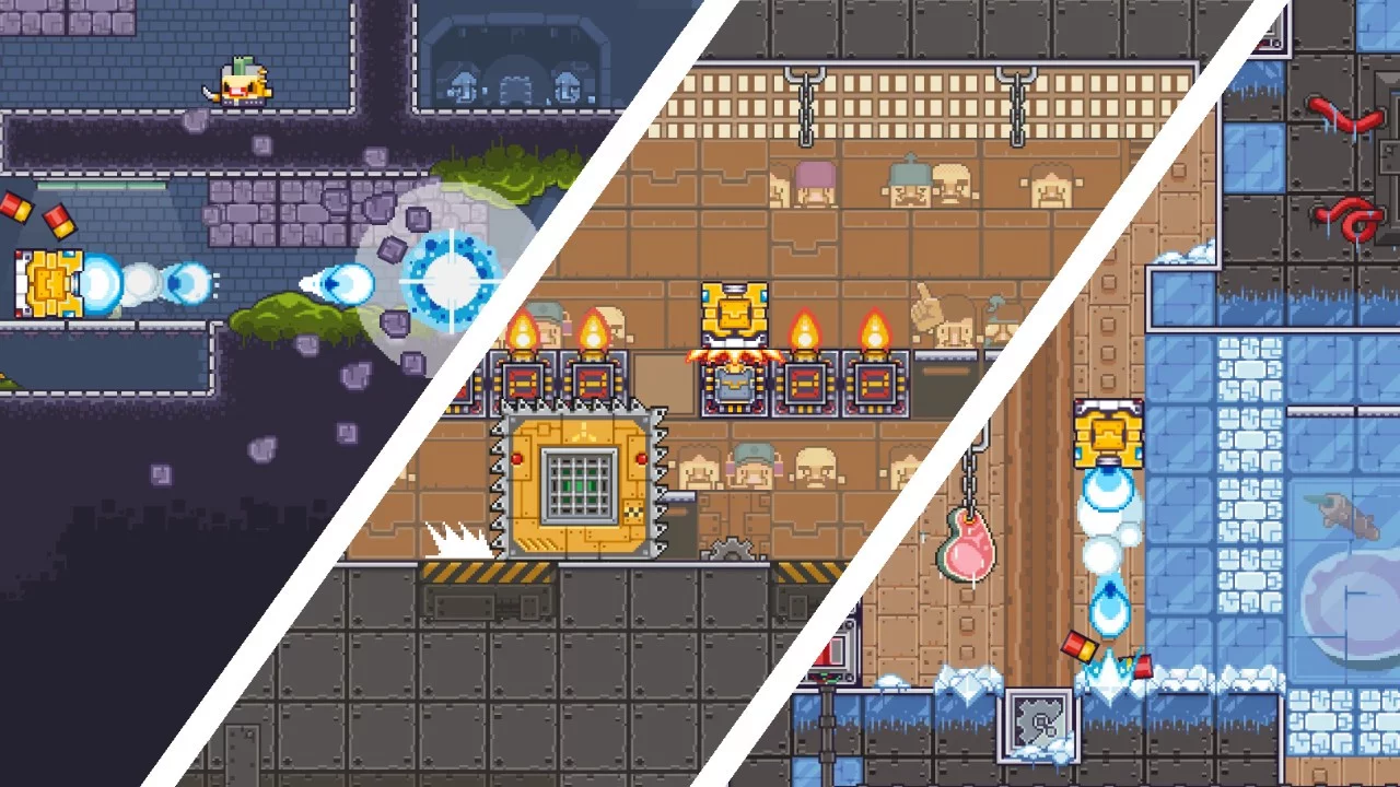 Изображение игры: Gunbrick: Reloaded