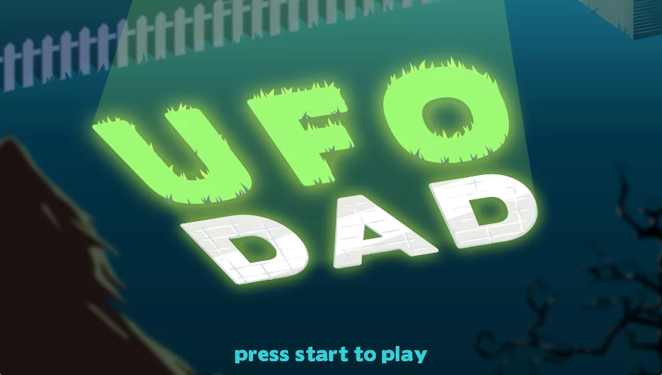 Изображение игры: UFO Dad