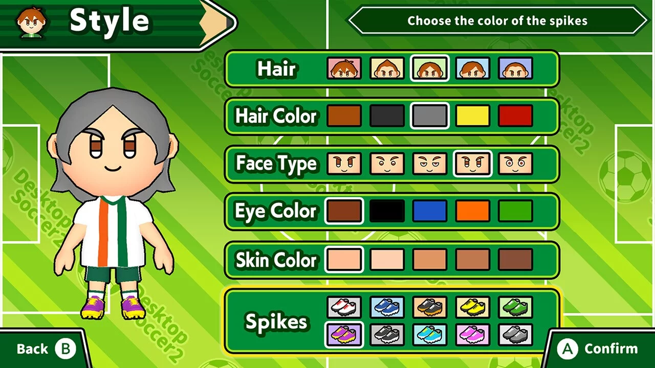 Изображение игры: Desktop Soccer 2