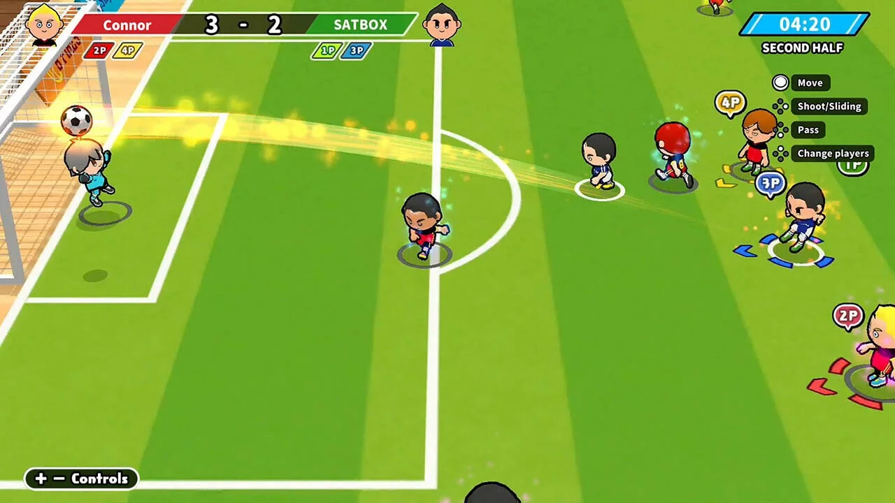Изображение игры: Desktop Soccer 2