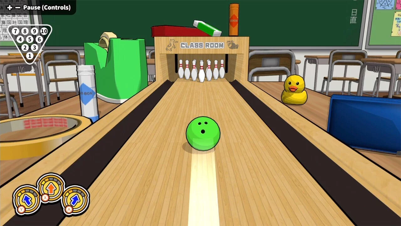 Изображение игры: Desktop Bowling