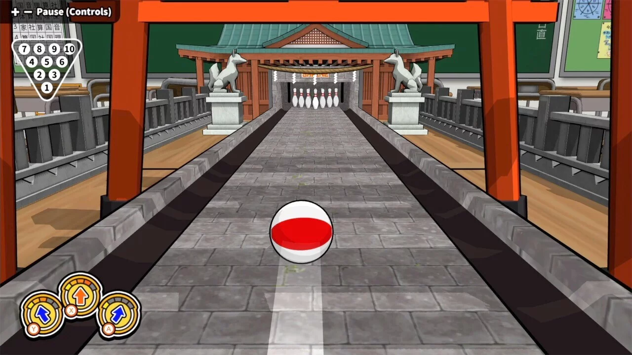 Изображение игры: Desktop Bowling