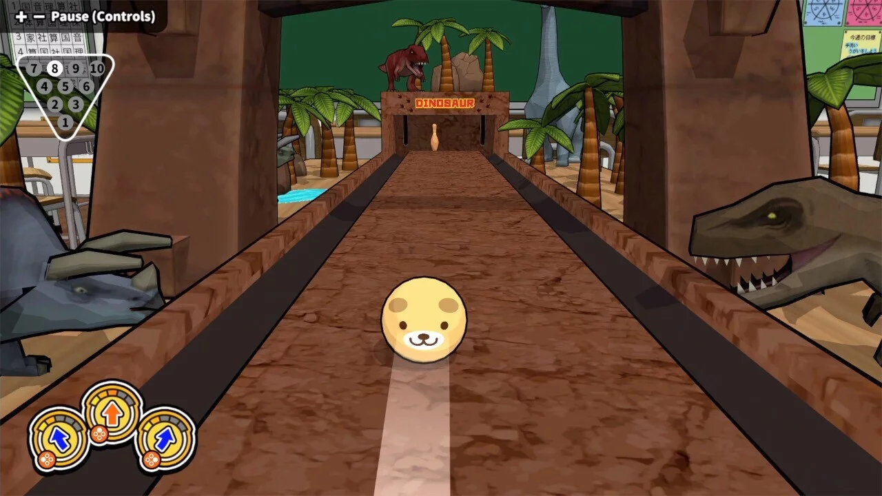 Изображение игры: Desktop Bowling