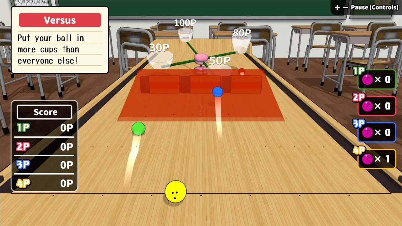 Изображение игры: Desktop Bowling