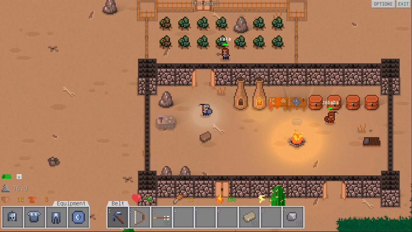 Изображение игры: Tribefort