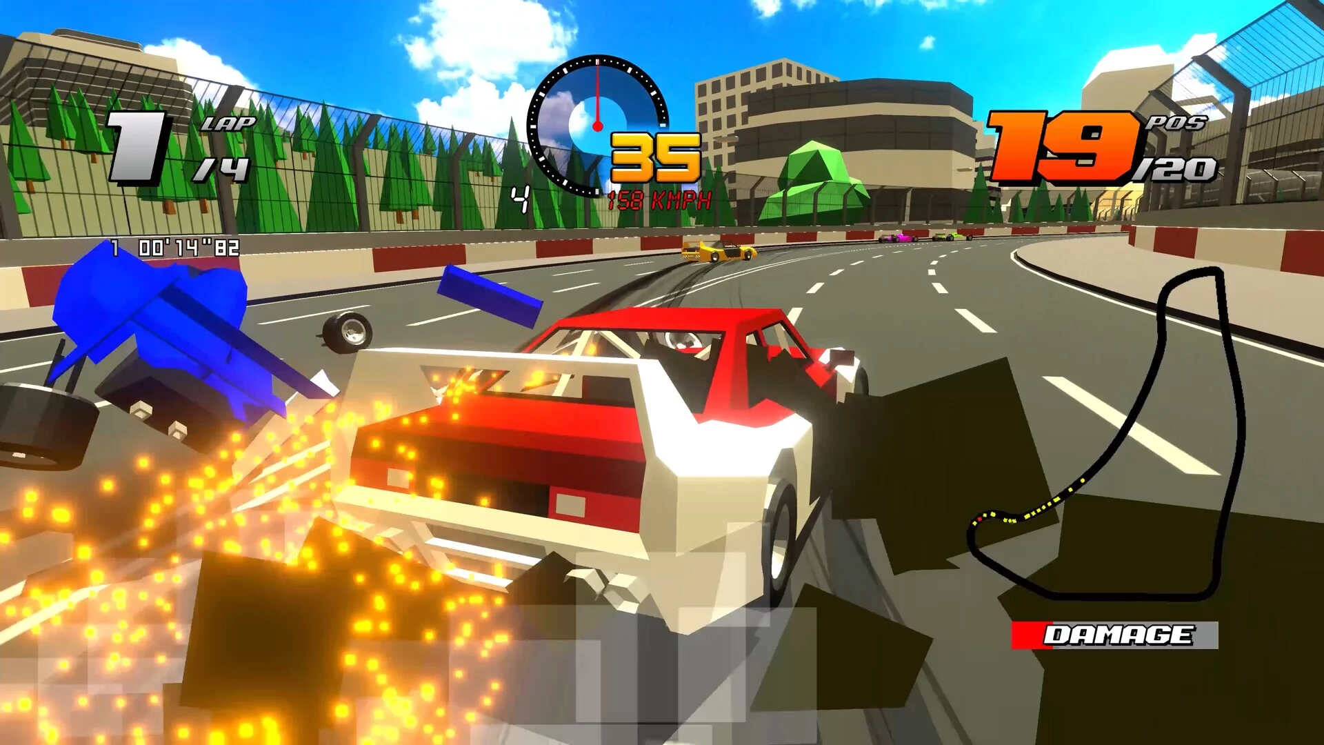 Изображение игры: Formula Retro Racing - World Tour