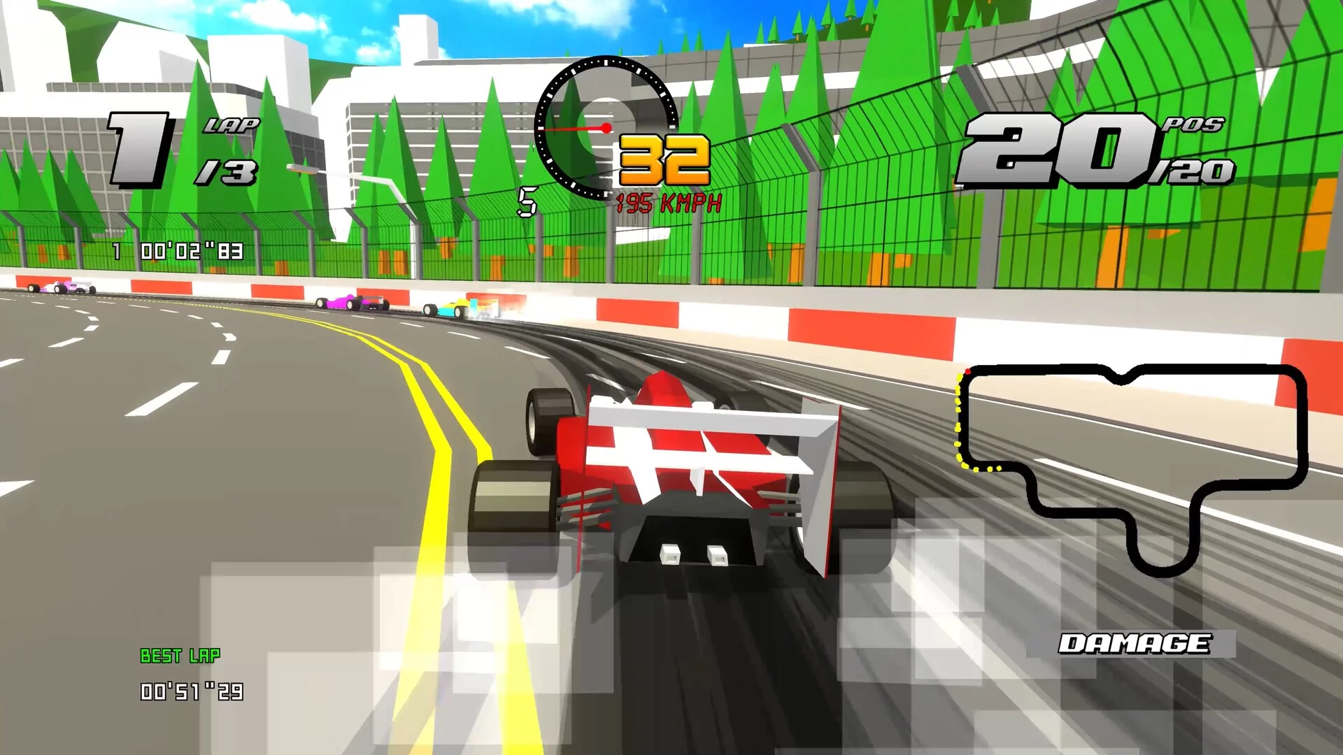 Изображение игры: Formula Retro Racing - World Tour