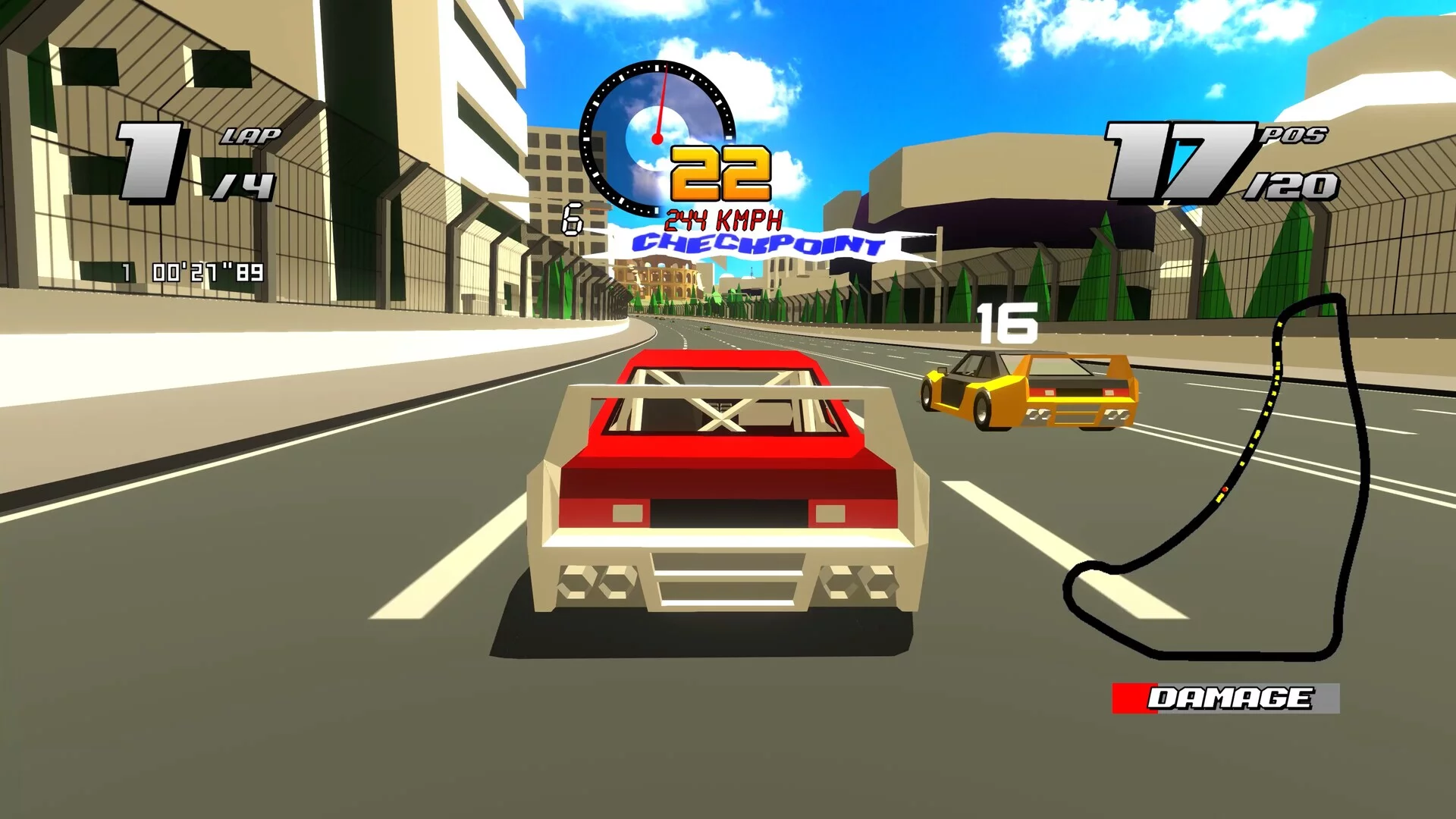Изображение игры: Formula Retro Racing - World Tour