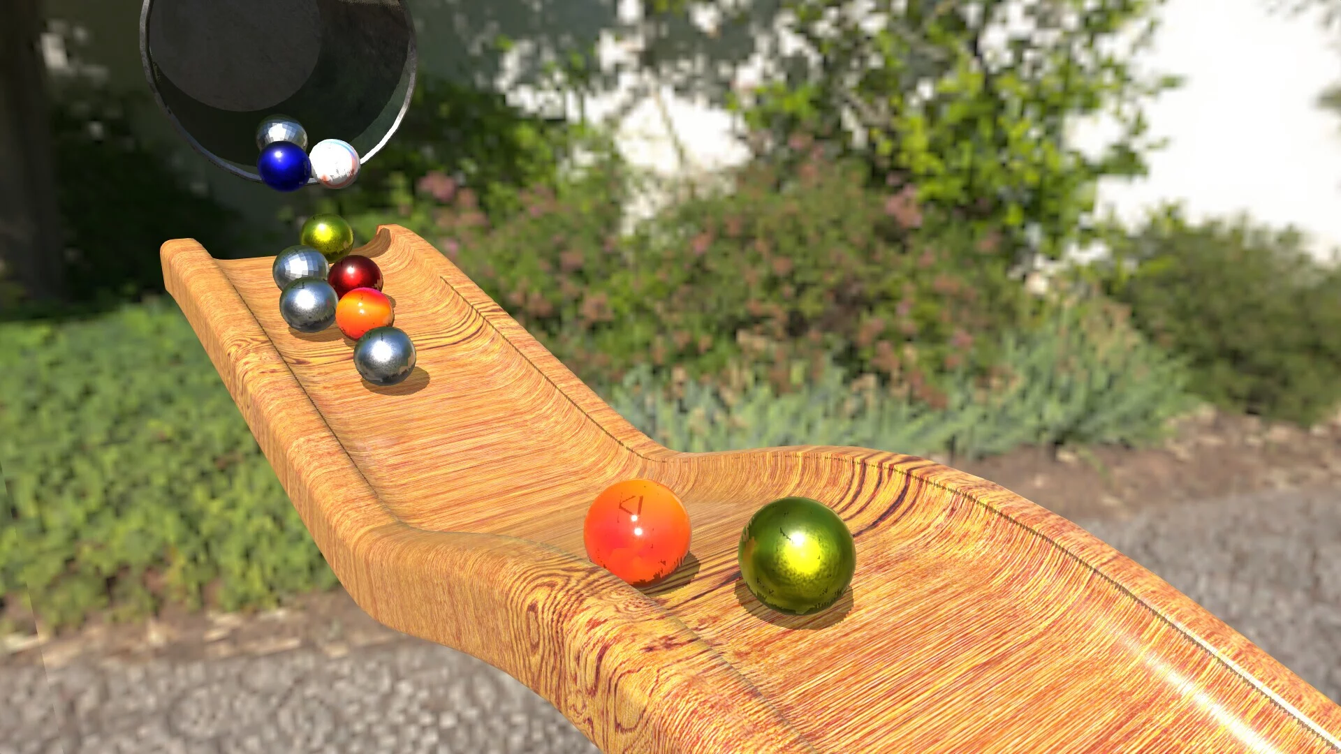Изображение игры: Marvelous Marbles
