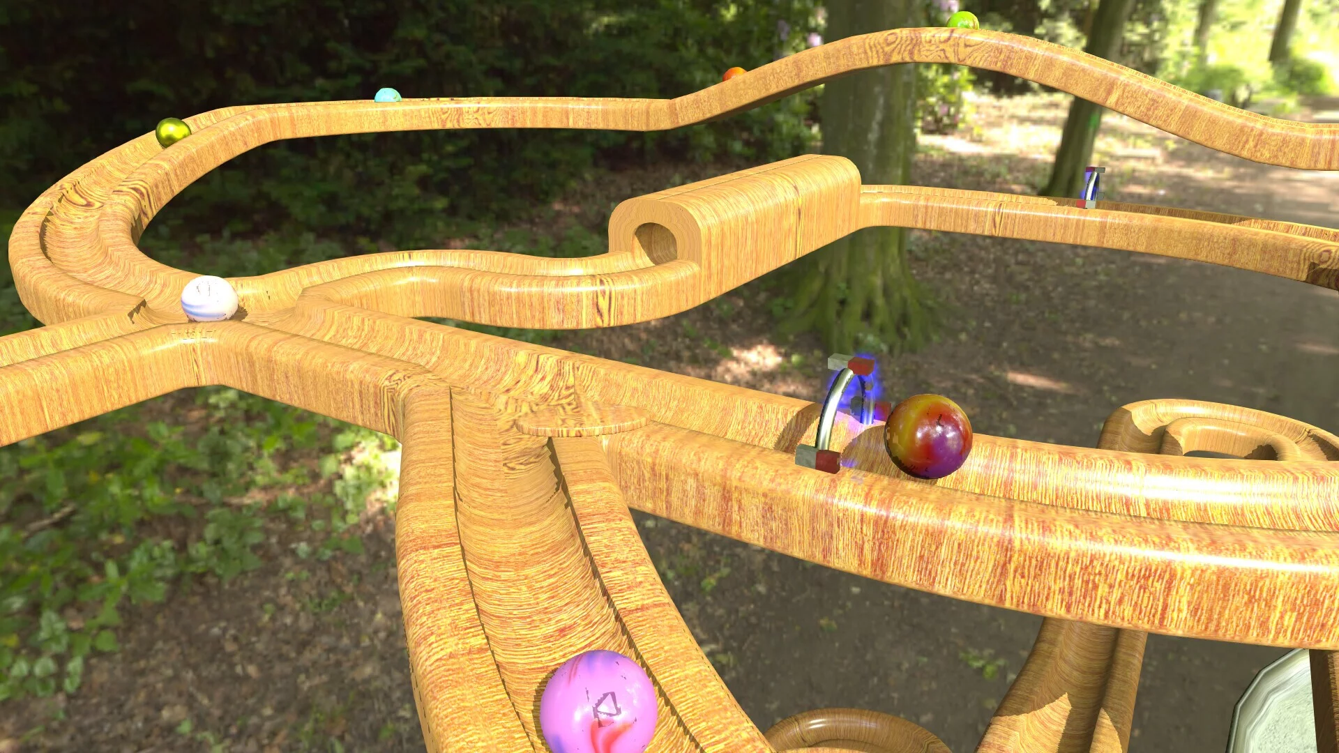 Изображение игры: Marvelous Marbles