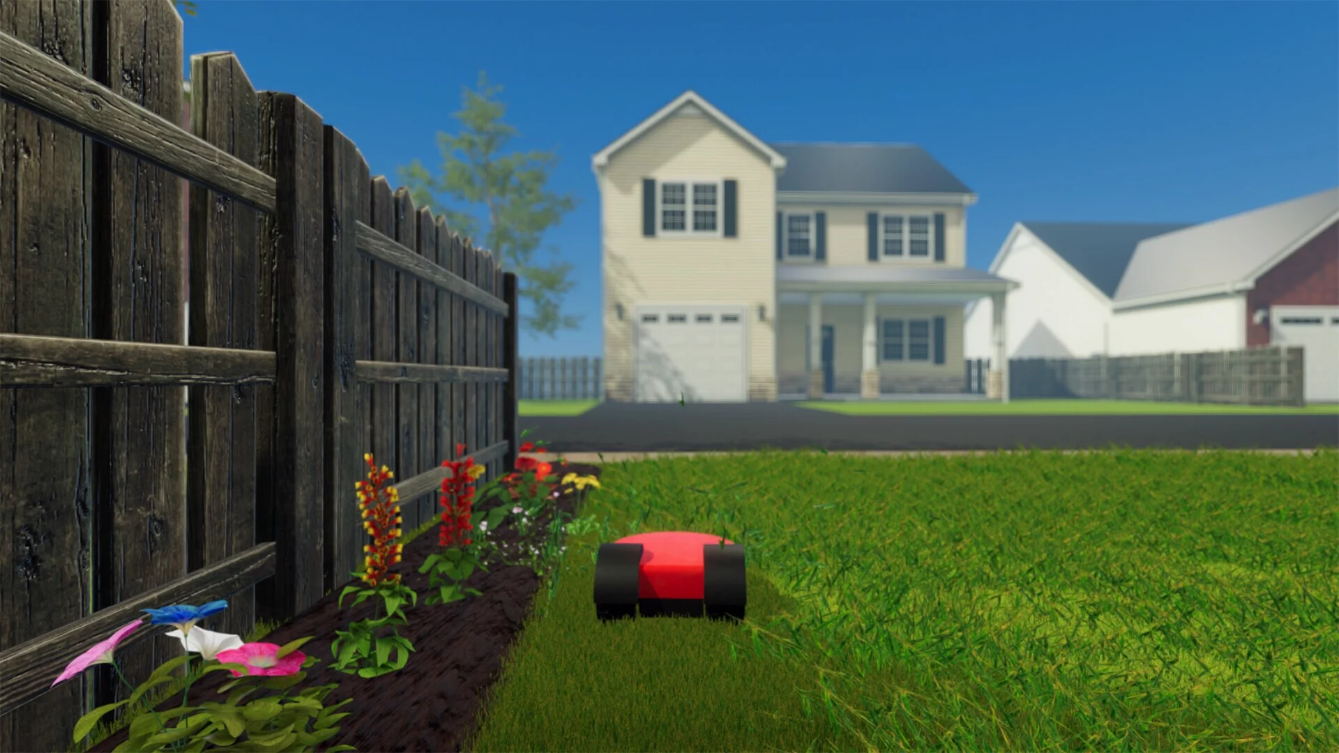 Изображение игры: Robot Lawn Mower