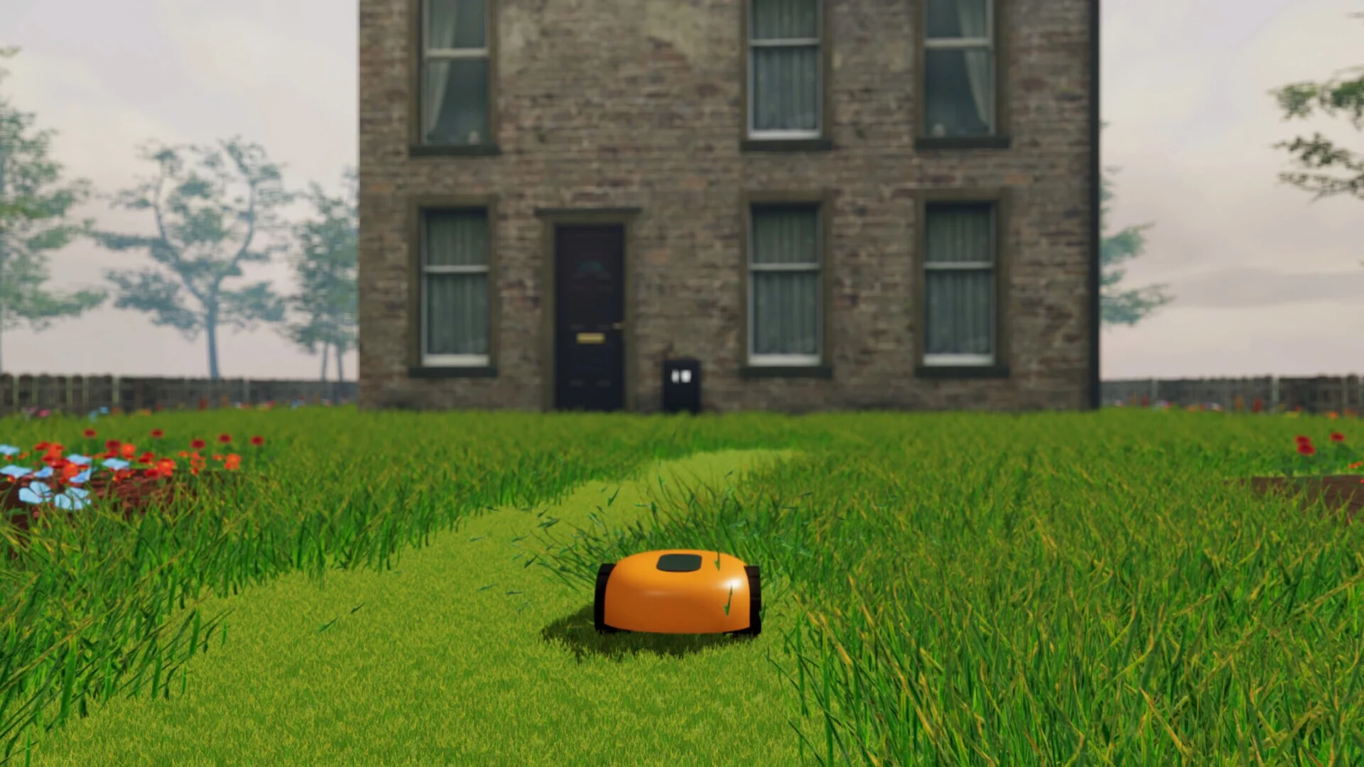Изображение игры: Robot Lawn Mower