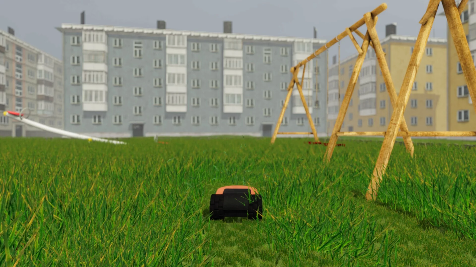 Изображение игры: Robot Lawn Mower