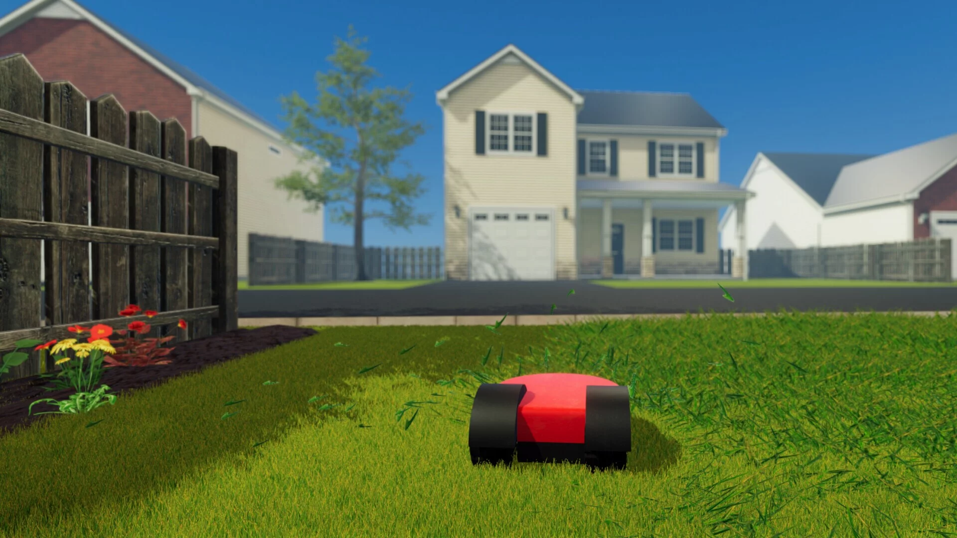 Изображение игры: Robot Lawn Mower